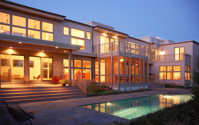 Loveladies Long Beach Island New Jersey Lagoon 1 Modern House Exterior By Samuel Gordon Architects Pc Houzz Uk