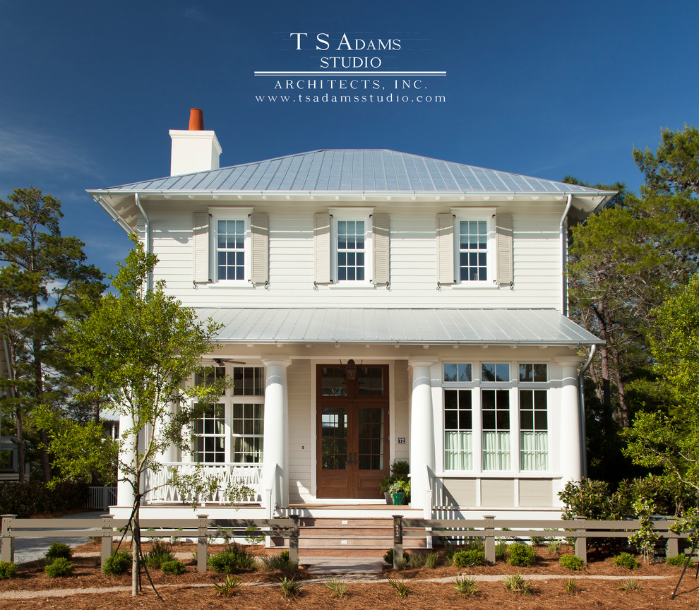 LowCountry Beach Cottage Beach Style Exterior Atlanta by T.S