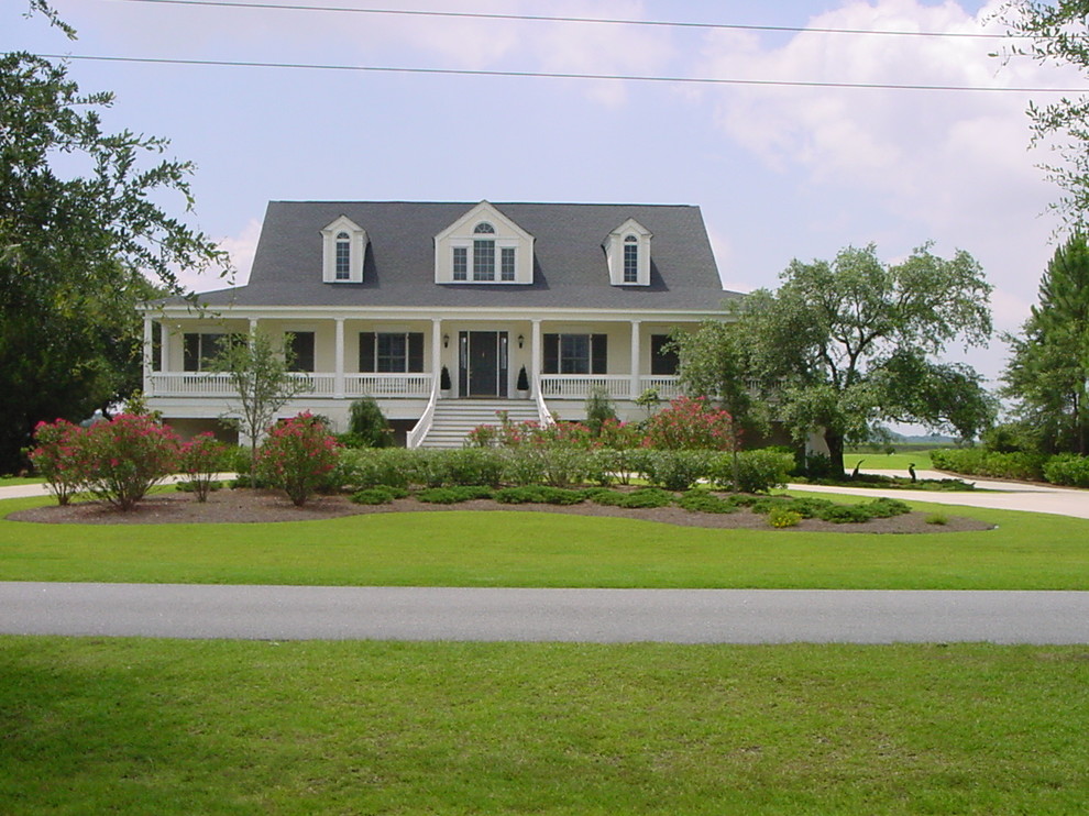 Low Country Style Home - Traditional - Exterior - Charleston - by Walsh