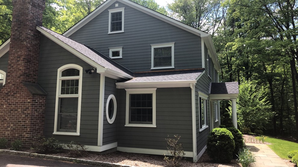 LowMaintenance Exterior Remodel in Wilton, CT Exterior New York