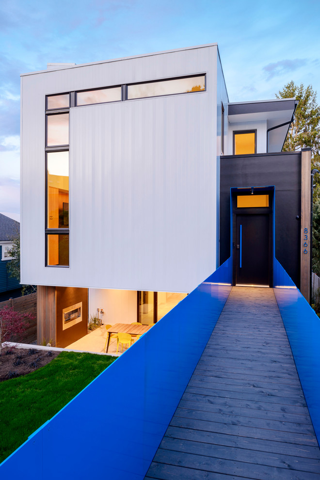 Loyal Heights Residence Minimalistisch Häuser Seattle von Click