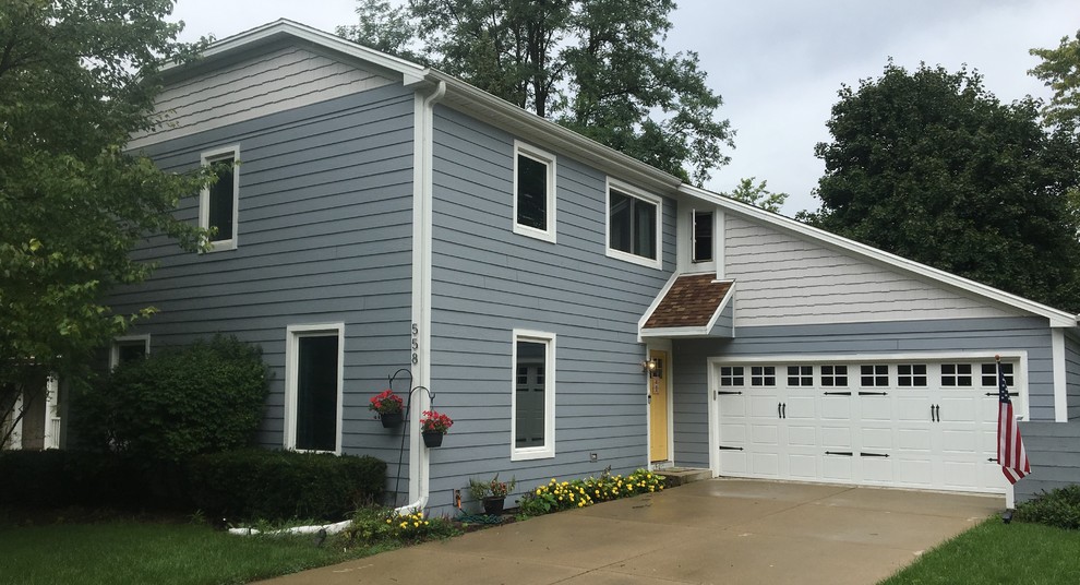 LP Smart Side Siding, soffit, fascia, gutters & Sunrise energy