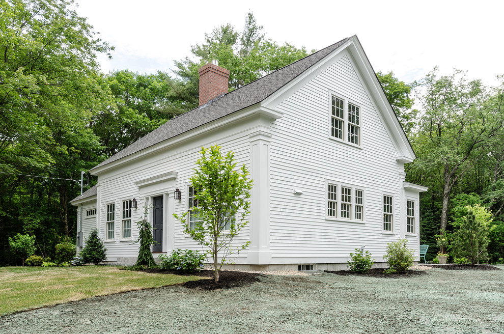 Lucy Sayre Greek Revival Farmhouse Exterior Boston By Connor Lucy Sayre Greek Revival Farmhouse Exterior Boston By Connor