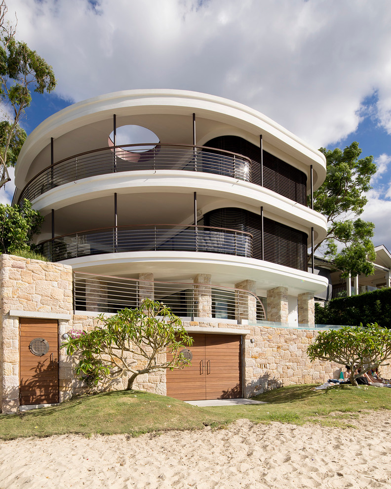 Dreistöckiges Modernes Haus in Sydney