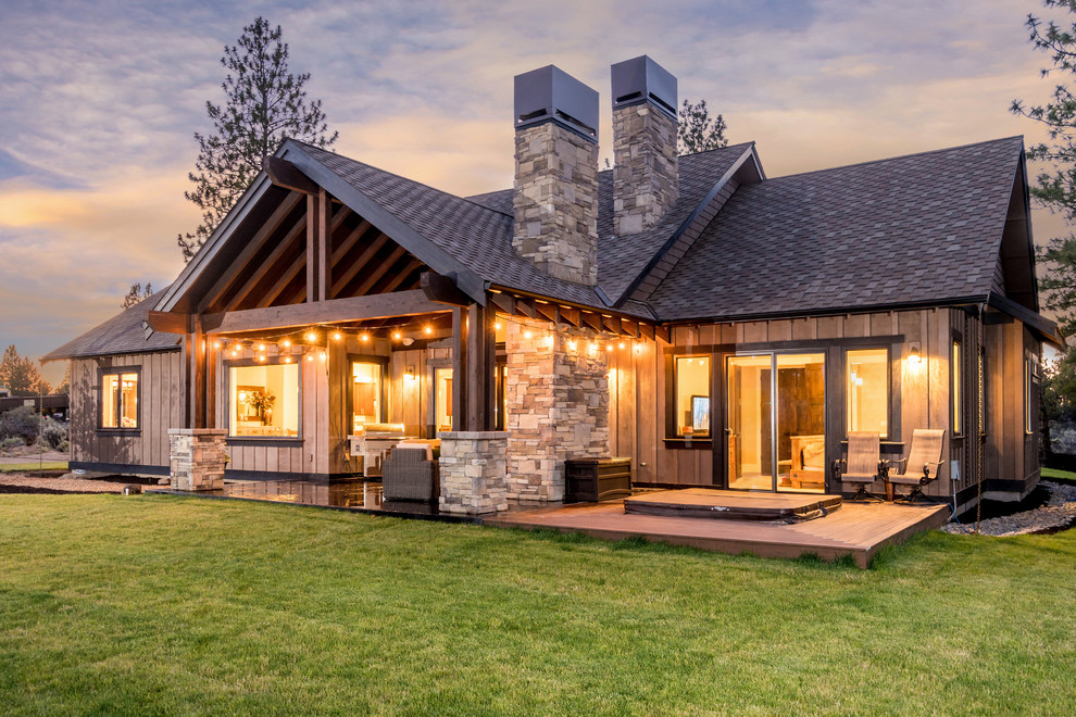 Luxurious And Modern Craftsman Style Woodsy Home In Bend Oregon Allybrooke Custom Homes Img~0d1178330a0cbd6a 9 0856 1 6a02adc 