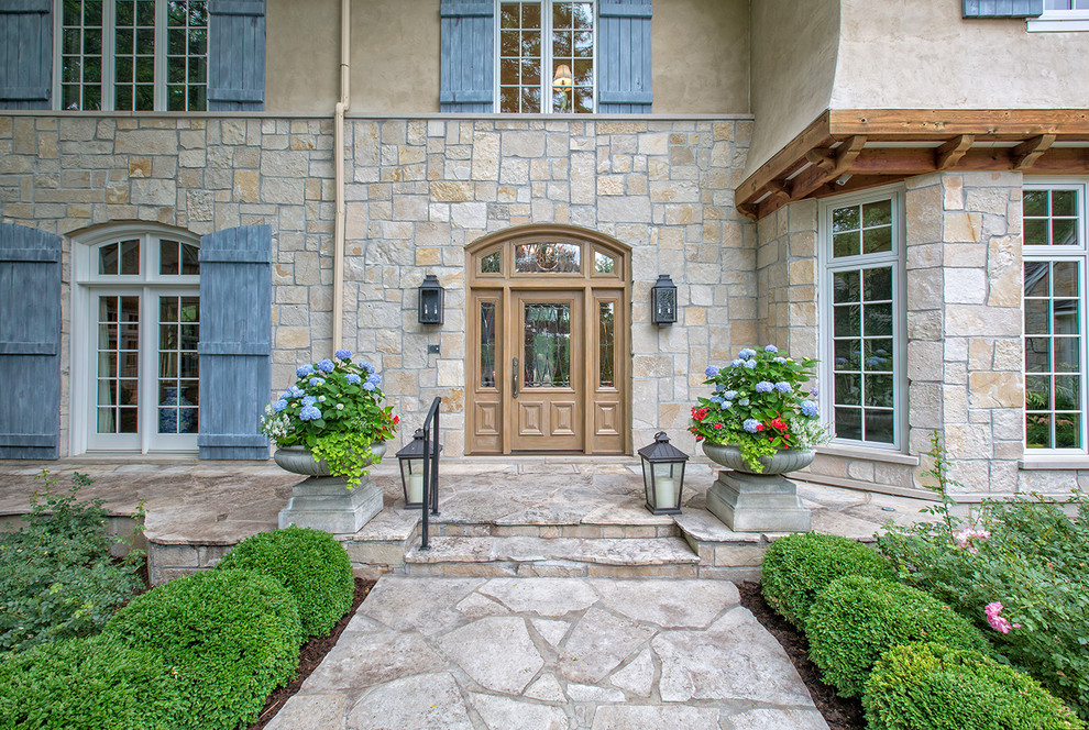 Luxurious Family Home Traditional Exterior Omaha by Kurt