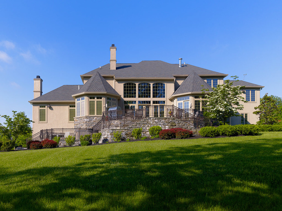 Luxury Home With a Modern Twist Traditional Exterior Philadelphia