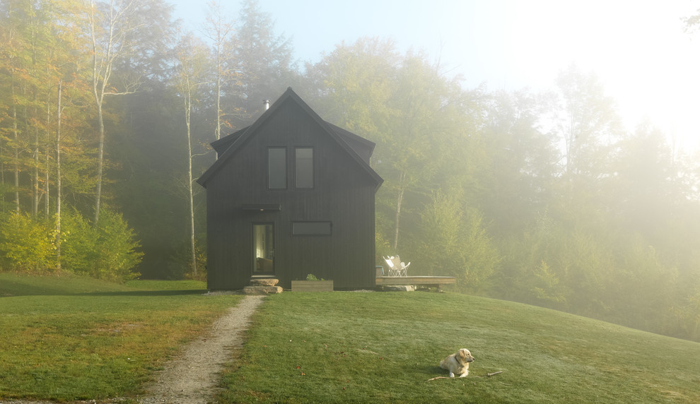 Immagine della facciata di una casa scandinava