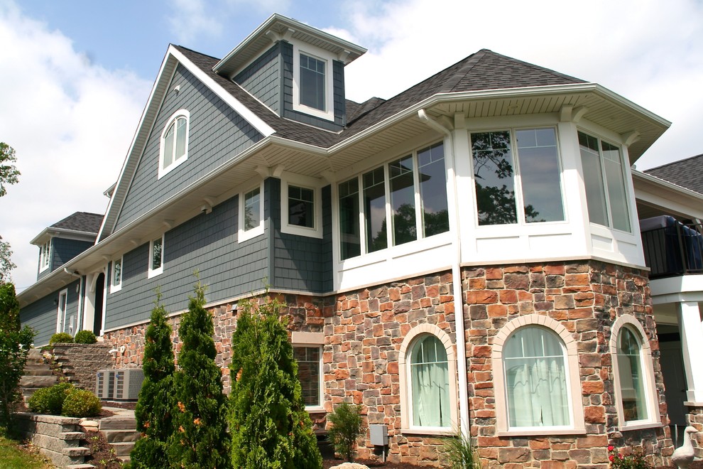 Magician Lake Cottage Traditional Exterior Detroit by Agape