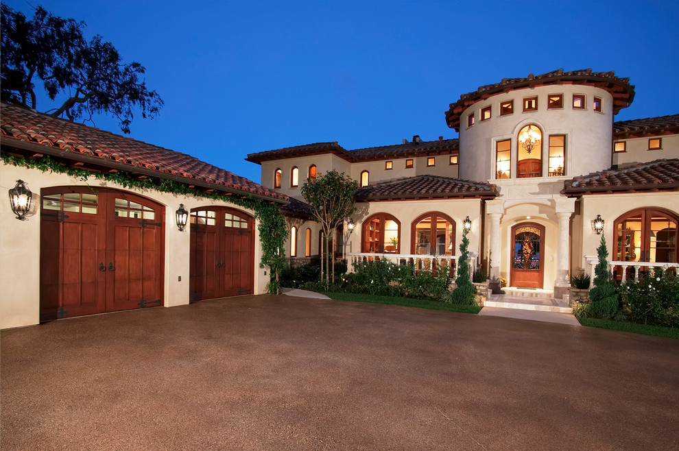 Majestic Italian Villa Mediterranean Exterior San