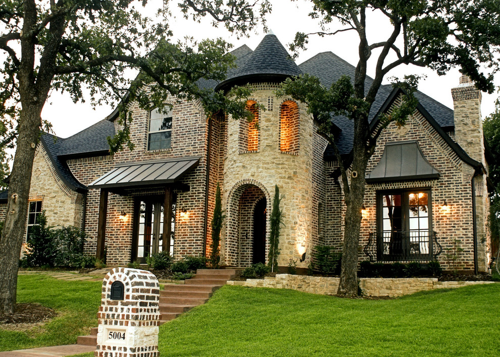 Manchester Old English Traditional Exterior Dallas by The Victor Myers Companies Houzz