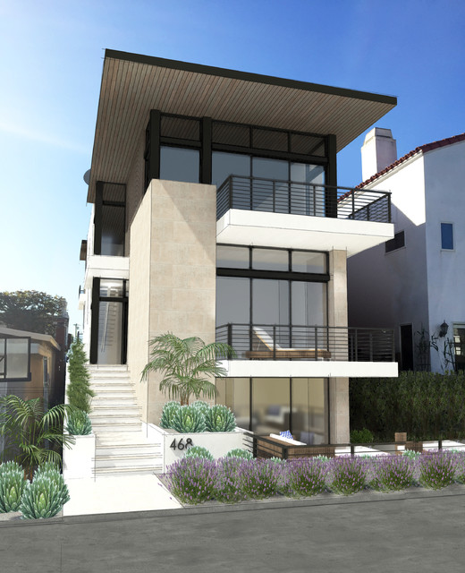 Manhattan Beach Sand Section House Exterior Los Angeles by Carte