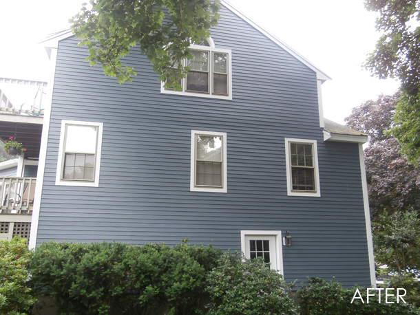 James Hardie Siding: Evening Blue - Homescapes of New England