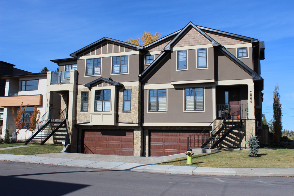Marda Loop Infill Arts & Crafts House Exterior Calgary by James