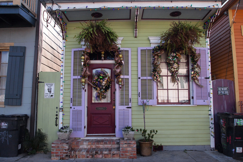 Mardi Gras Marigny Triangle, New Orleans Eclectic Exterior New