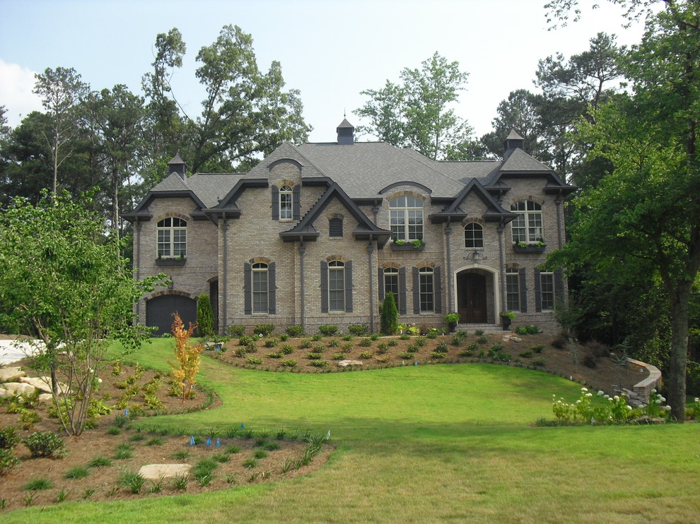 The Wiggins Traditional Exterior Atlanta by Precision Custom