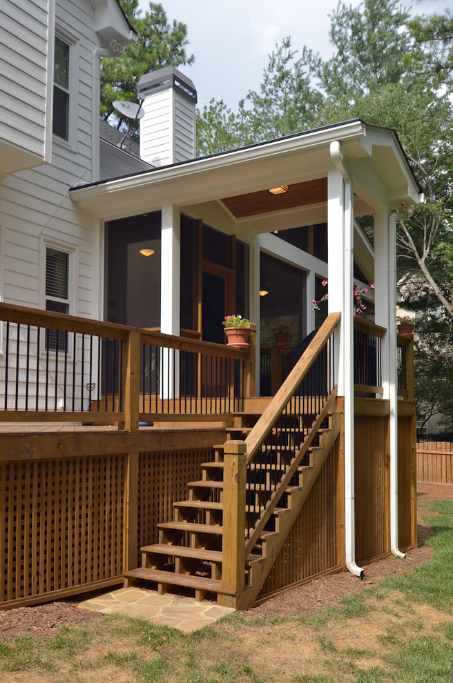 Marietta Screen Porch and Bathrooms Traditional Exterior Atlanta