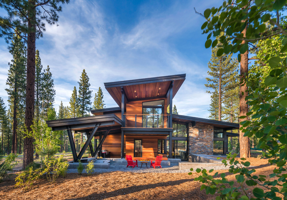 Martis Camp Contemporary Exterior Sacramento By Method Homes