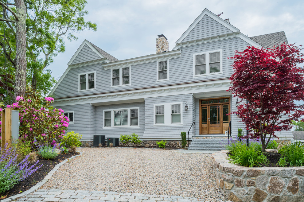 Mashpee Shingle Style - Transitional - Exterior - Boston - by ...