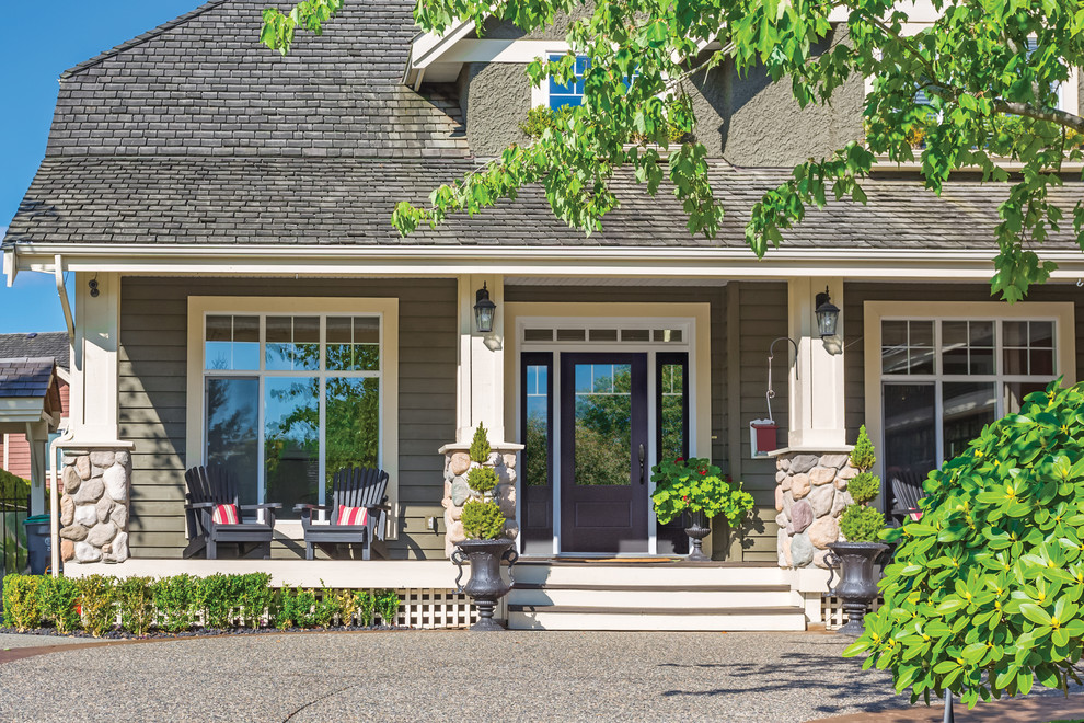 Masonite VistaGrande Smooth 3/4 Lite Exterior Fiberglass Door with