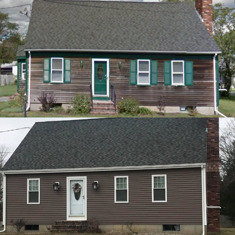 Mastic Carvedwood Vinyl Siding, MA Traditional Exterior