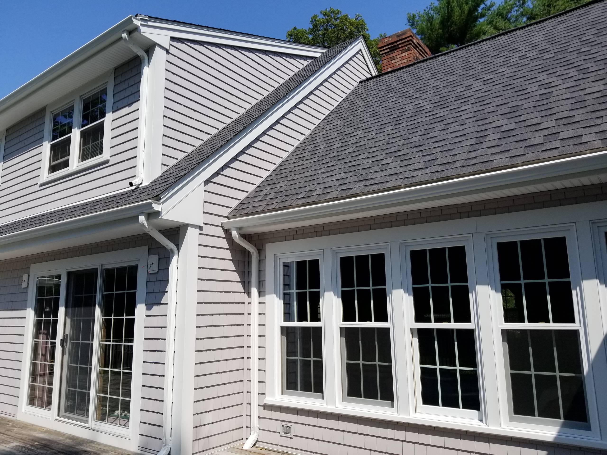 Mastic Vinyl Siding & Harvey Windows, Dartmouth, MA - Traditional - Ext...