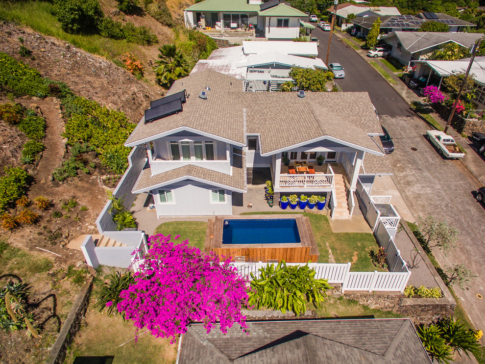 Mauka to Makai Traditional Exterior Hawaii by Archipelago Hawaii Luxury Home Designs Houzz