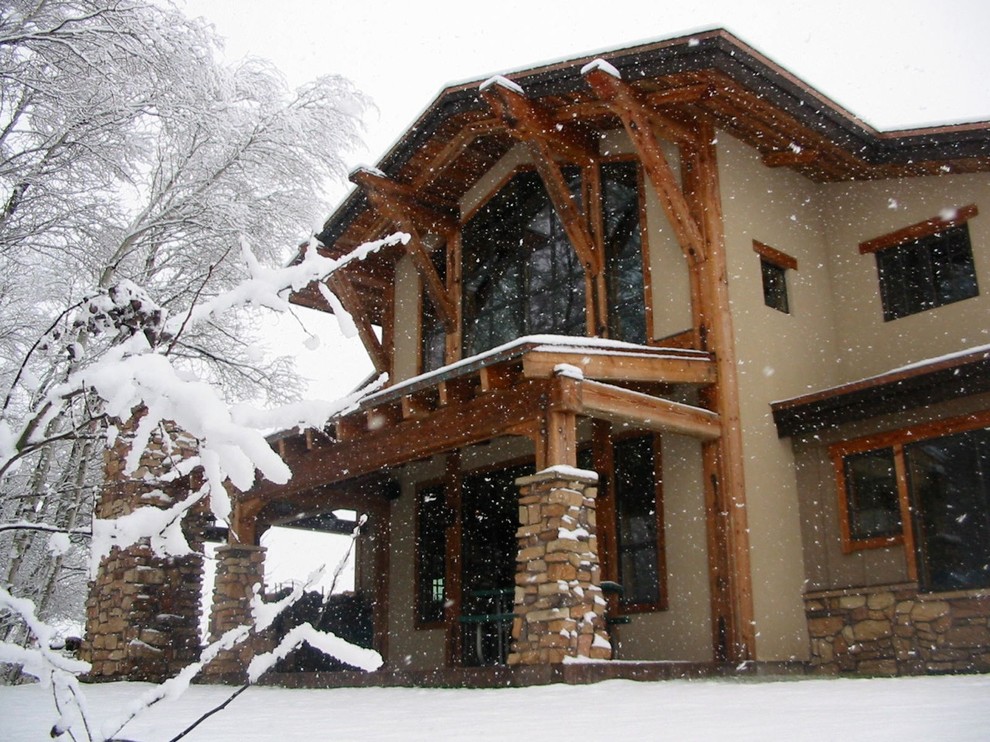 This is an example of a classic house exterior in Boise.