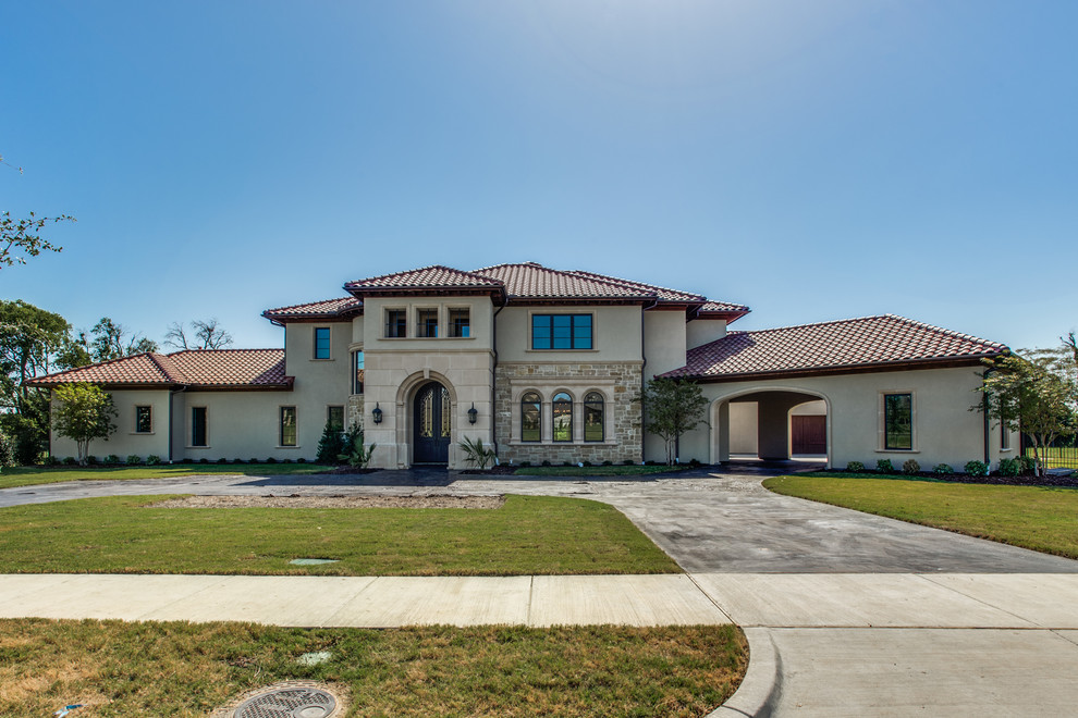 McKinney Craig Ranch Estates Mediterranean Exterior Dallas by