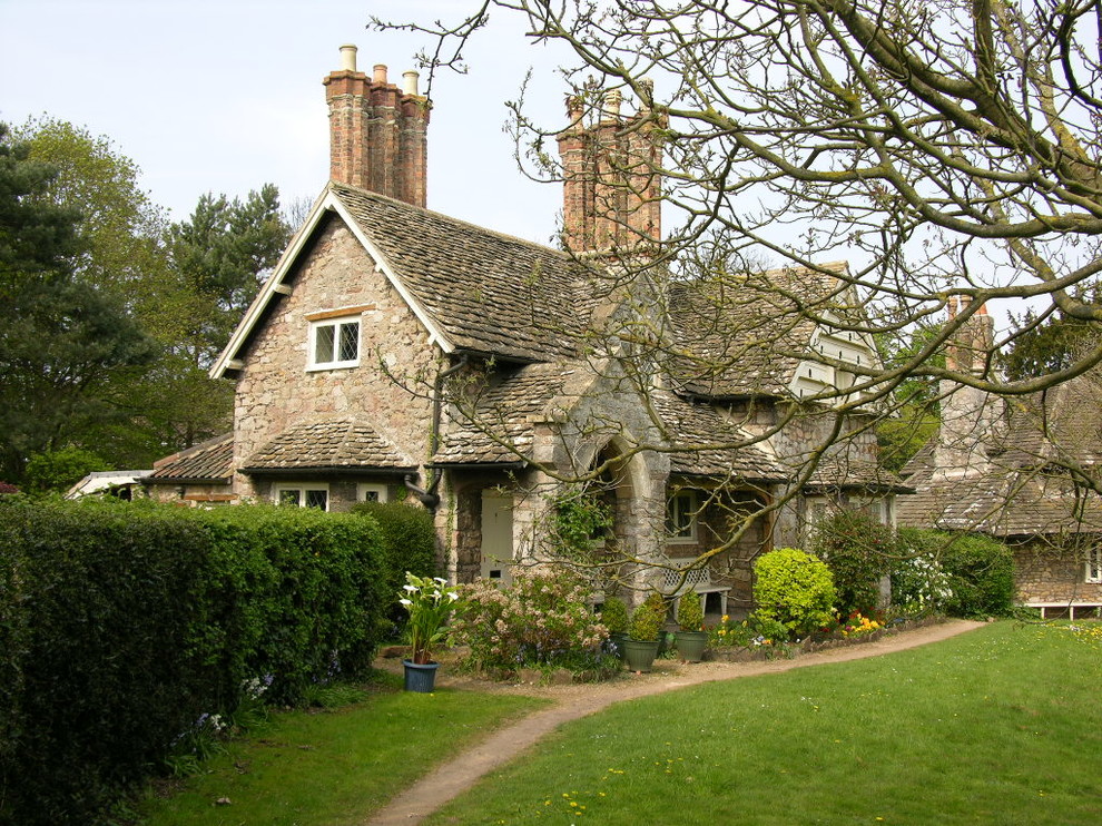 Meadowmoor Cottage Inspiration, Blaise Hamlet, England Traditional
