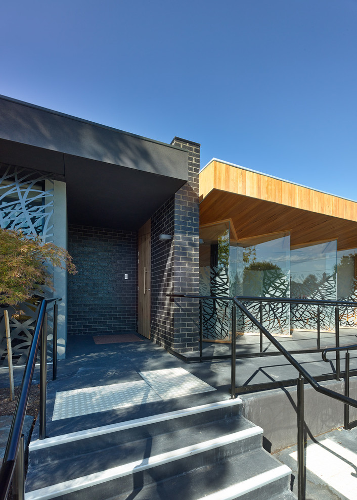 Medical Clinic Entry Contemporary Exterior Melbourne by Kister