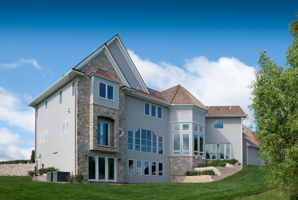 Medina Luxury Home Traditional Exterior Minneapolis by Schrader