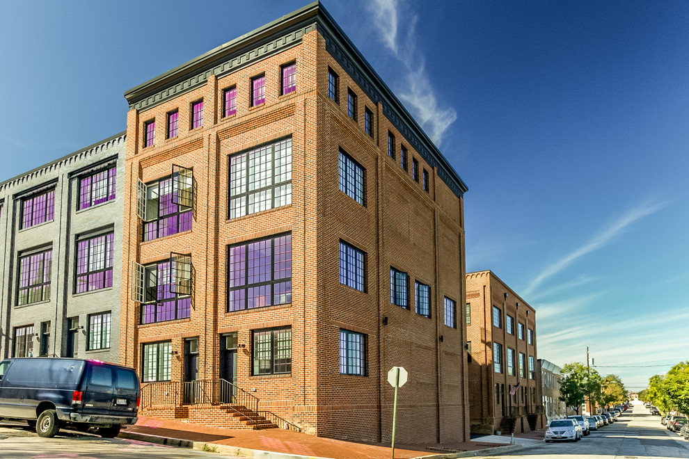 Merchant Hill Townhomes Industrial Exterior Baltimore by Urban
