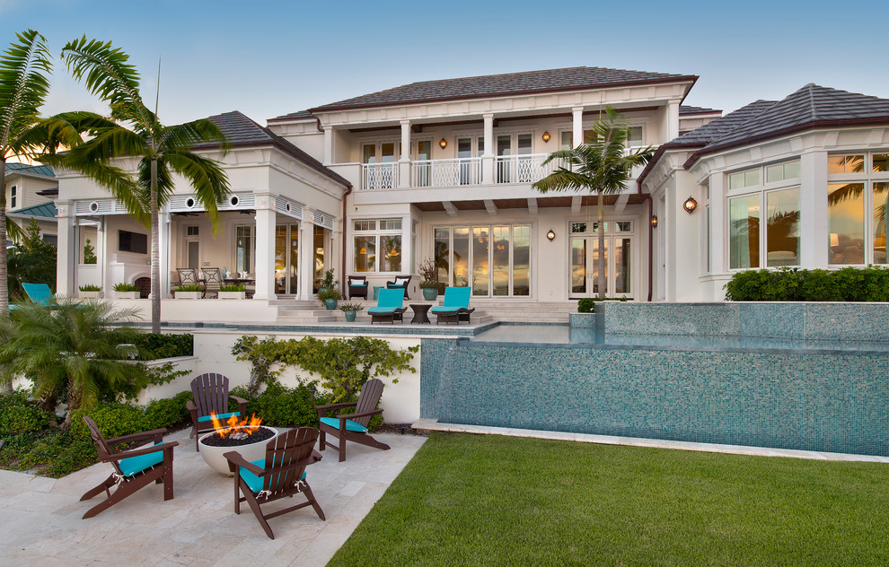 Mermaids Manor Traditional Exterior Miami by Stofft Cooney