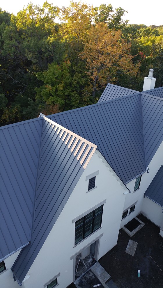 Metal Roofing, Gutters, Fascia, Chimney Glencoe IL Fachada