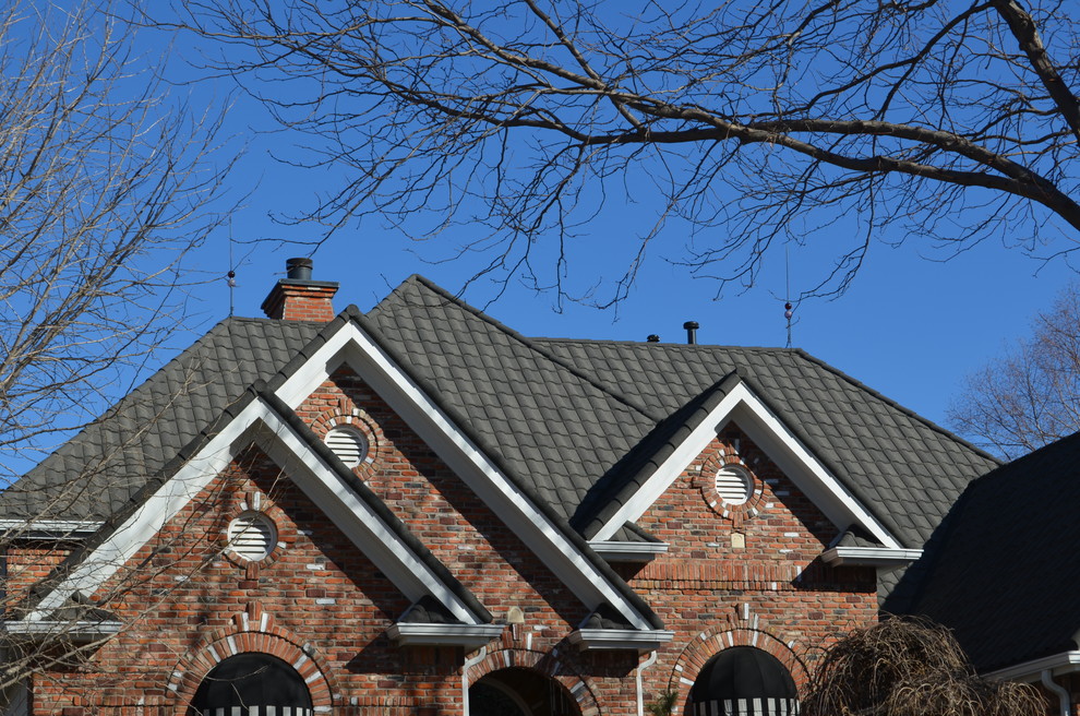 Metal Roofing Traditional Exterior Omaha by Lastime Roofing
