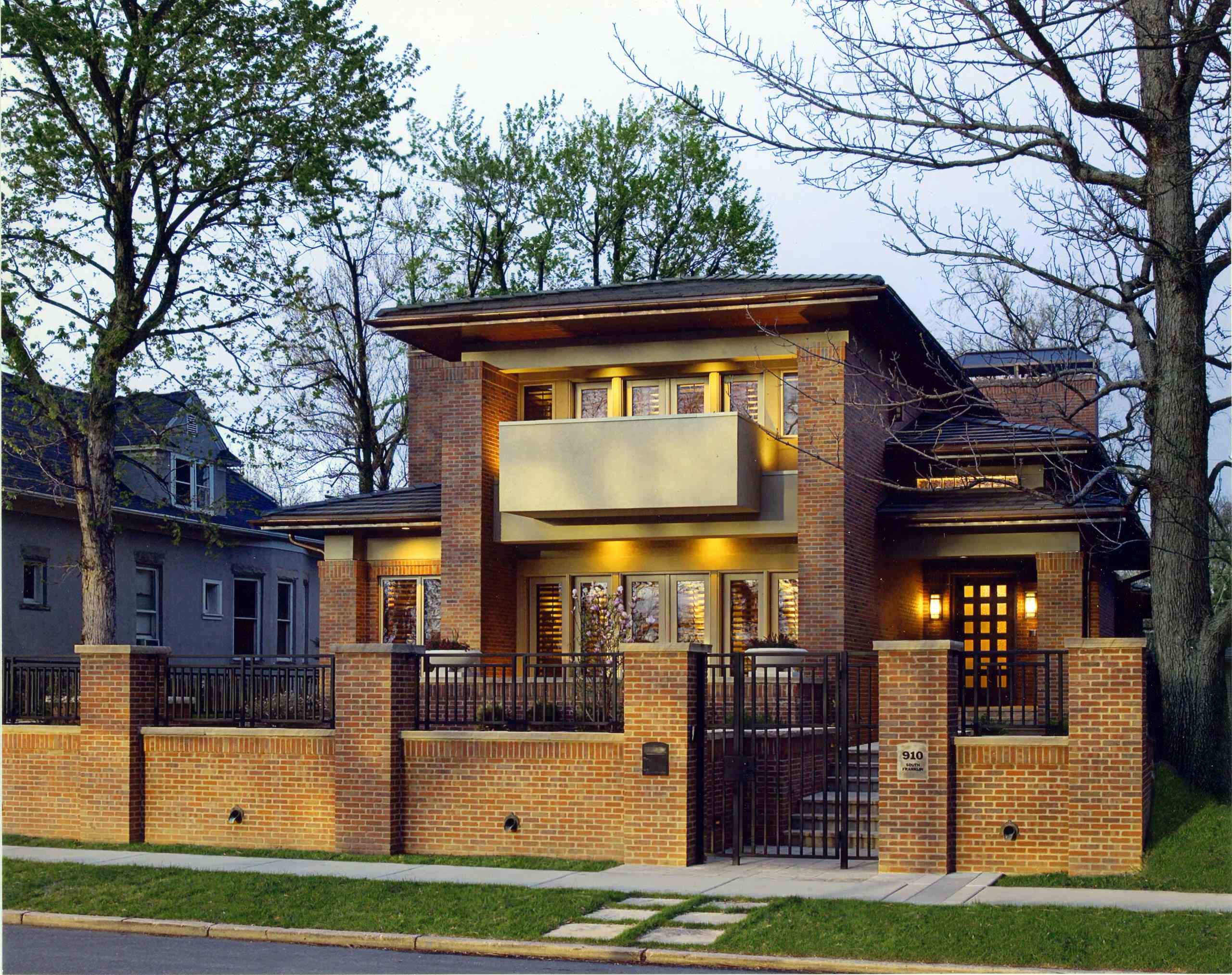 Brick Fence | Houzz