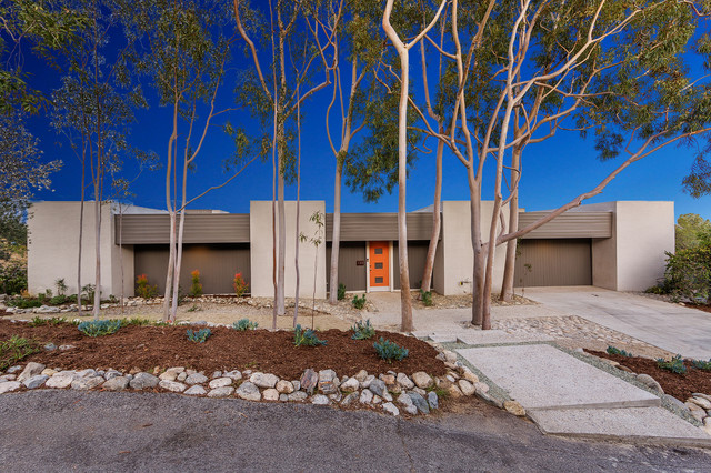 Mid Century Modern Conrad Buff & Don Hensman AIA, Pasadena - Midcentury -  House Exterior - Los Angeles - by Modiano Design | Houzz IE