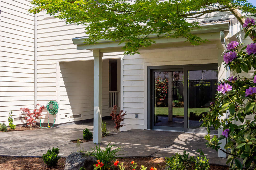 MidCentury Modern home remodel Midcentury Exterior Portland by John b Construction