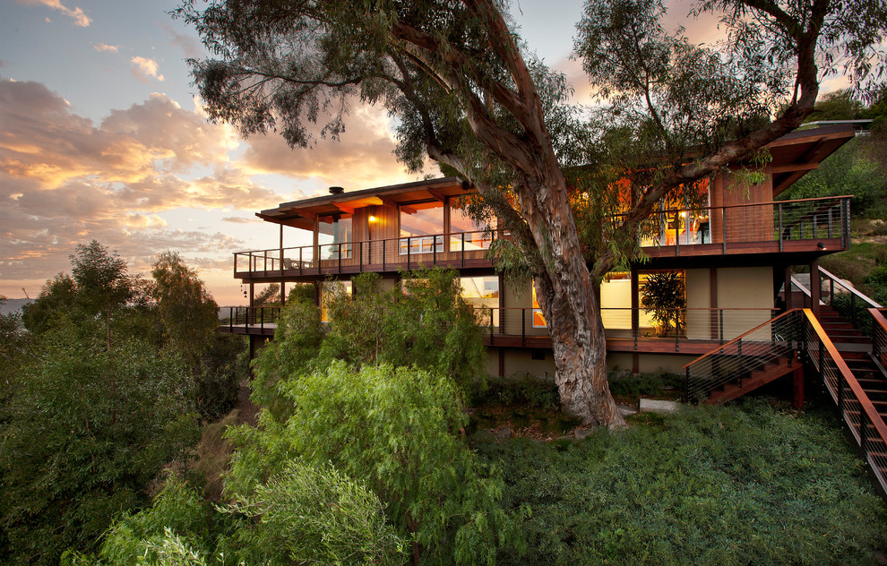 MidCentury Modern Contemporary Exterior Santa Barbara Houzz