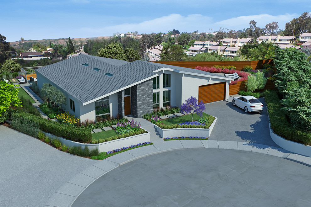 MidCentury Modern Luxury Style Custom Design Midcentury Exterior