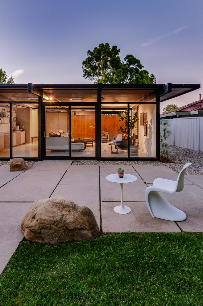MidCentury Post and Beam Midcentury Exterior Los Angeles by