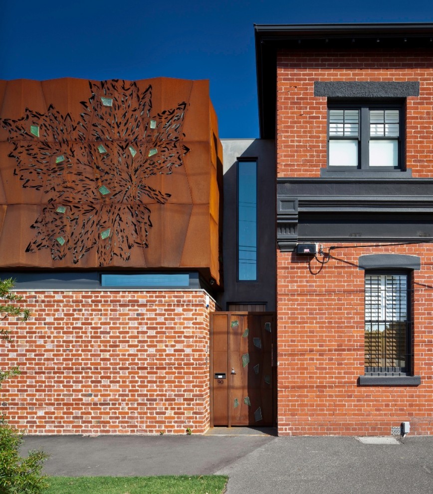 Industrial Haus mit Backsteinfassade in Melbourne