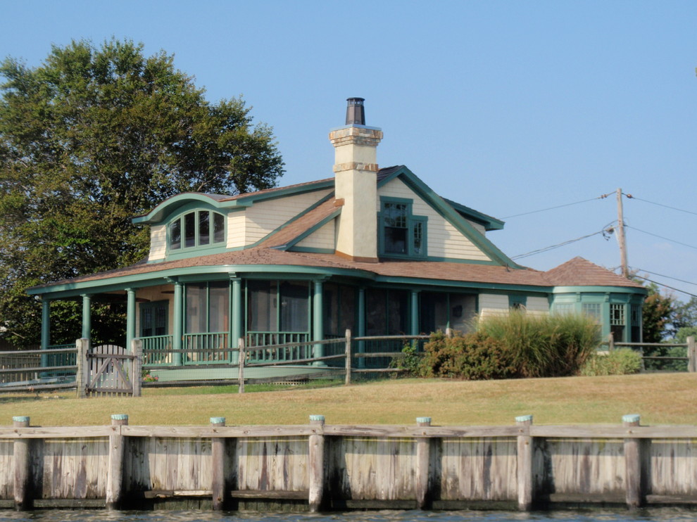 Middle River Waterfront Traditional Exterior Baltimore by Penza