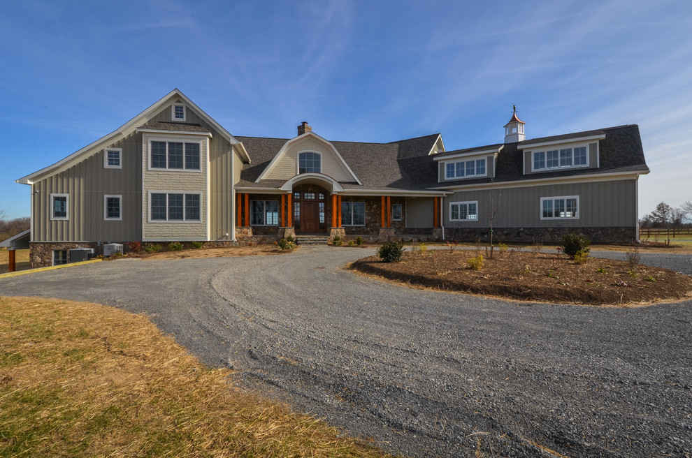 Middleburg Nantucket Style Farmhouse Exterior DC Metro by User
