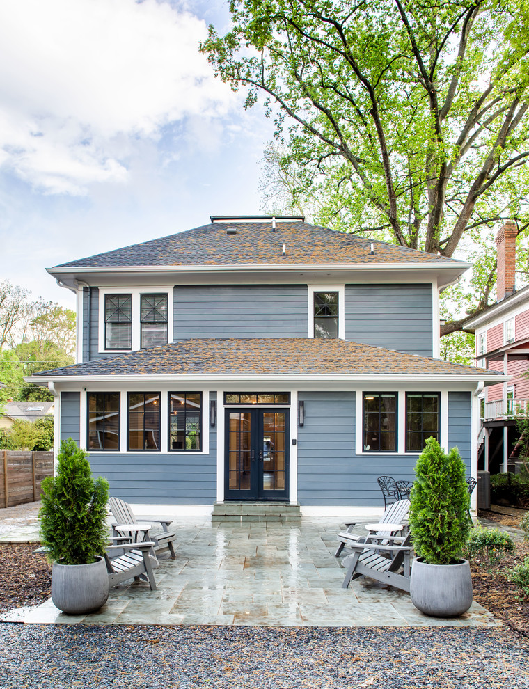 Design ideas for a classic house exterior in Atlanta.