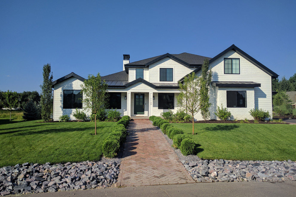 Midway Home 05 Farmhouse Exterior Salt Lake City by clif10