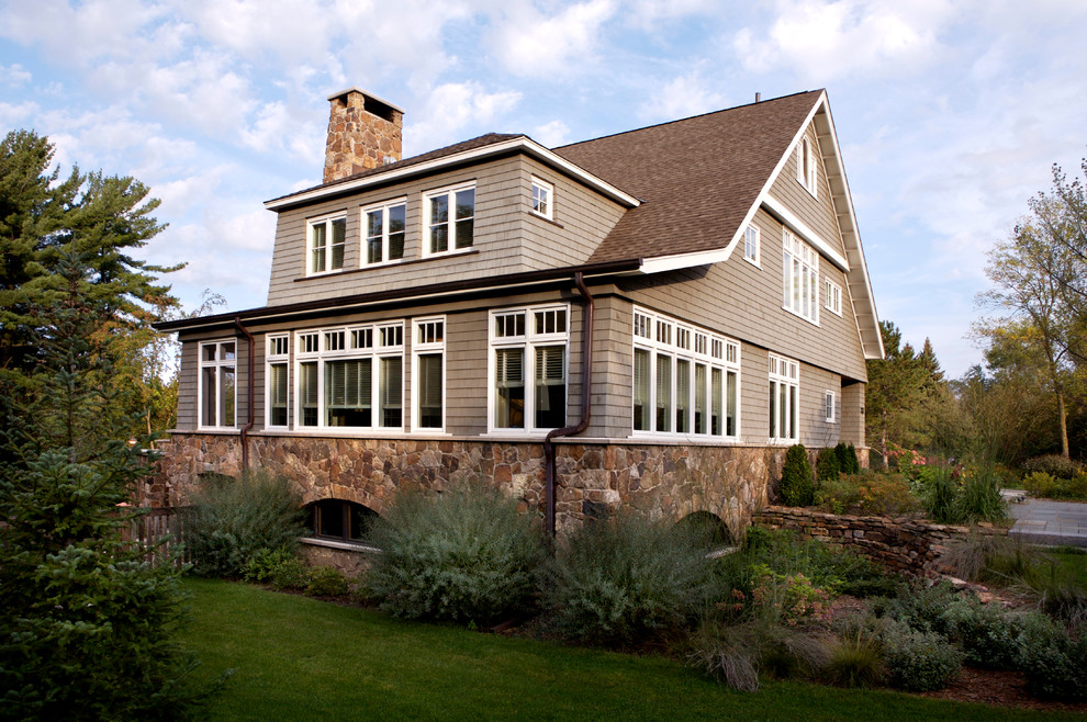 Midwest Shingle Style Craftsman Exterior Minneapolis