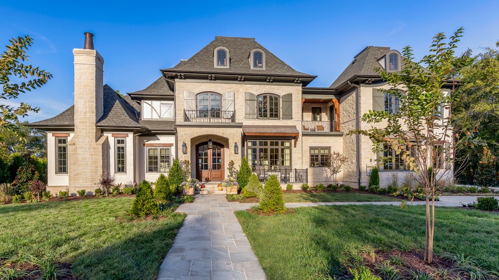 Mike Ford Custom Homes Witherspoon Parade Model Mediterranean Exterior Nashville by