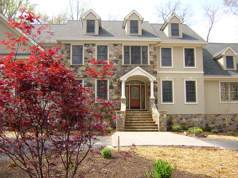 Mill House Road Traditional Exterior Philadelphia by Cedar